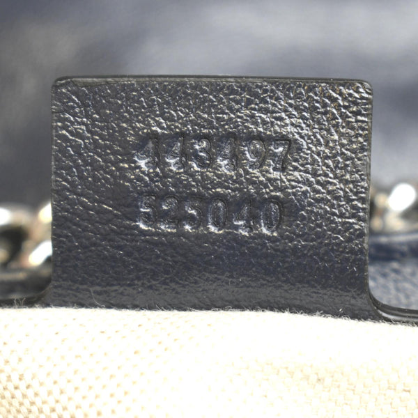 Gucci GG Marmont Canvas Leather Crossbody Bag - Serial Number