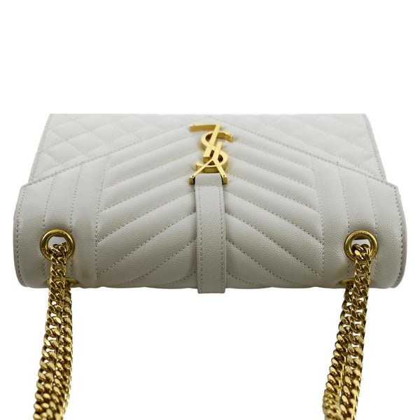 Yves Saint Laurent Envelope Leather Crossbody Bag - Top