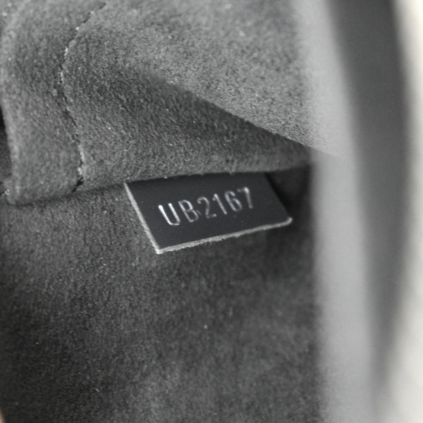 LOUIS VUITTON Neverfull Epi Leather Tote Shoulder Bag Black