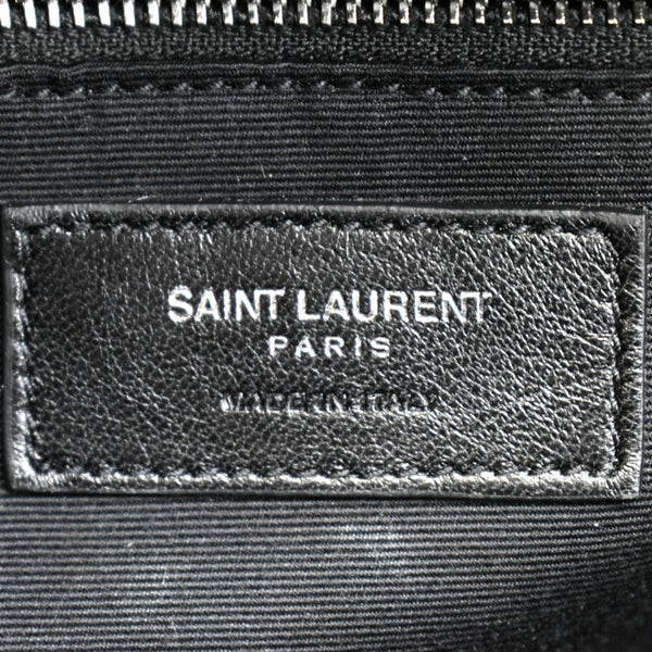 YVES SAINT LAURENT Loulou Y Small Calfskin Leather Crossbody Bag White