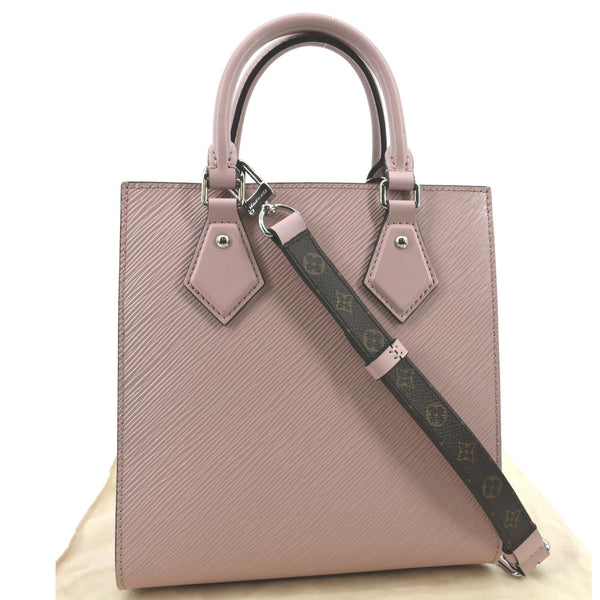 LOUIS VUITTON Sac Plat BB Epi Leather Crossbody Bag Rose Ballerine