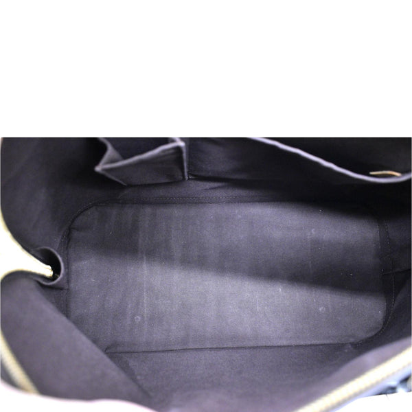 Louis Vuitton Alma GM Monogram Vernis Satchel Bag - Inside