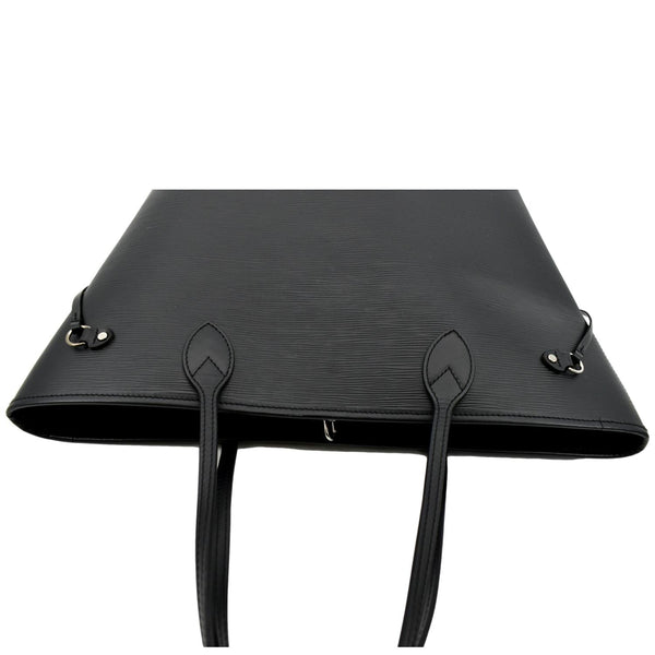 LOUIS VUITTON Neverfull Epi Leather Tote Shoulder Bag Black