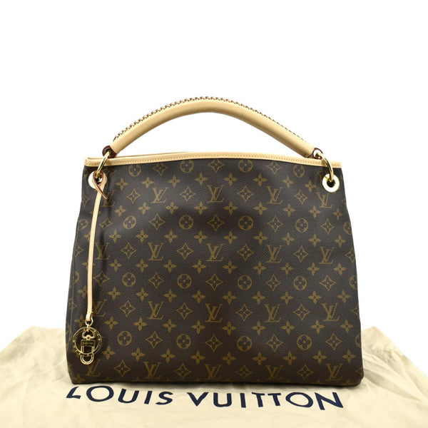 Louis Vuitton Artsy MM NM Monogram Canvas Hobo Bag - Back
