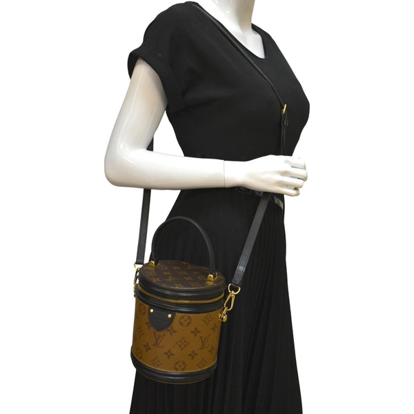 Louis Vuitton Cannes Reverse Monogram Satchel Bag - Full View