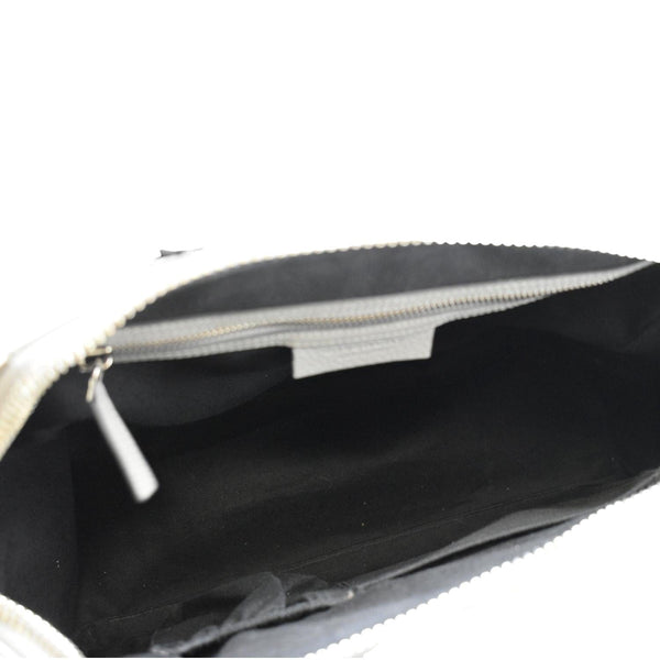 GIVENCHY Antigona Medium Calfskin Leather Shoulder Bag Gray