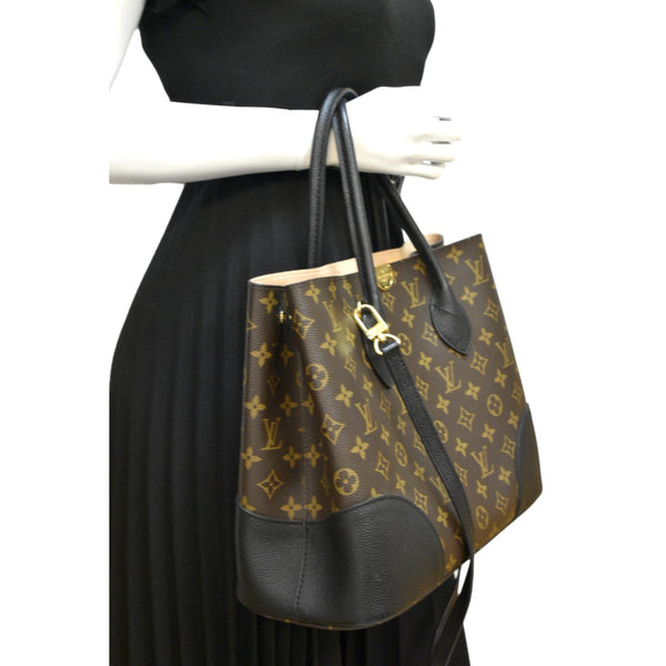 Louis Vuitton Flandrin Monogram Tote Shoulder Bag - Full View