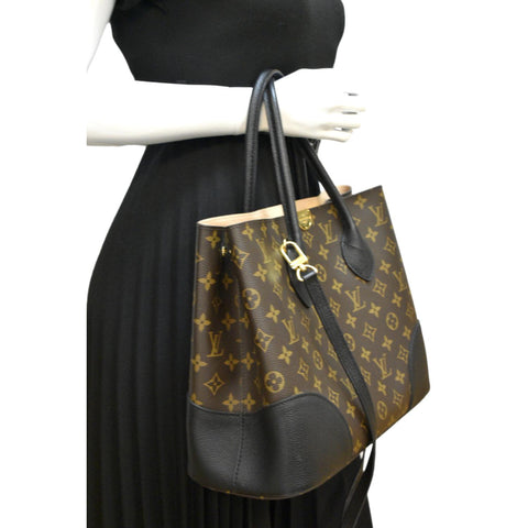 Louis Vuitton Flandrin Monogram Tote Shoulder Bag - Full View
