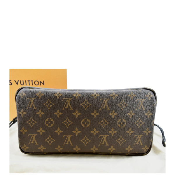 Louis Vuitton Neverfull Patches MM Monogram Tote Bag - Bottom