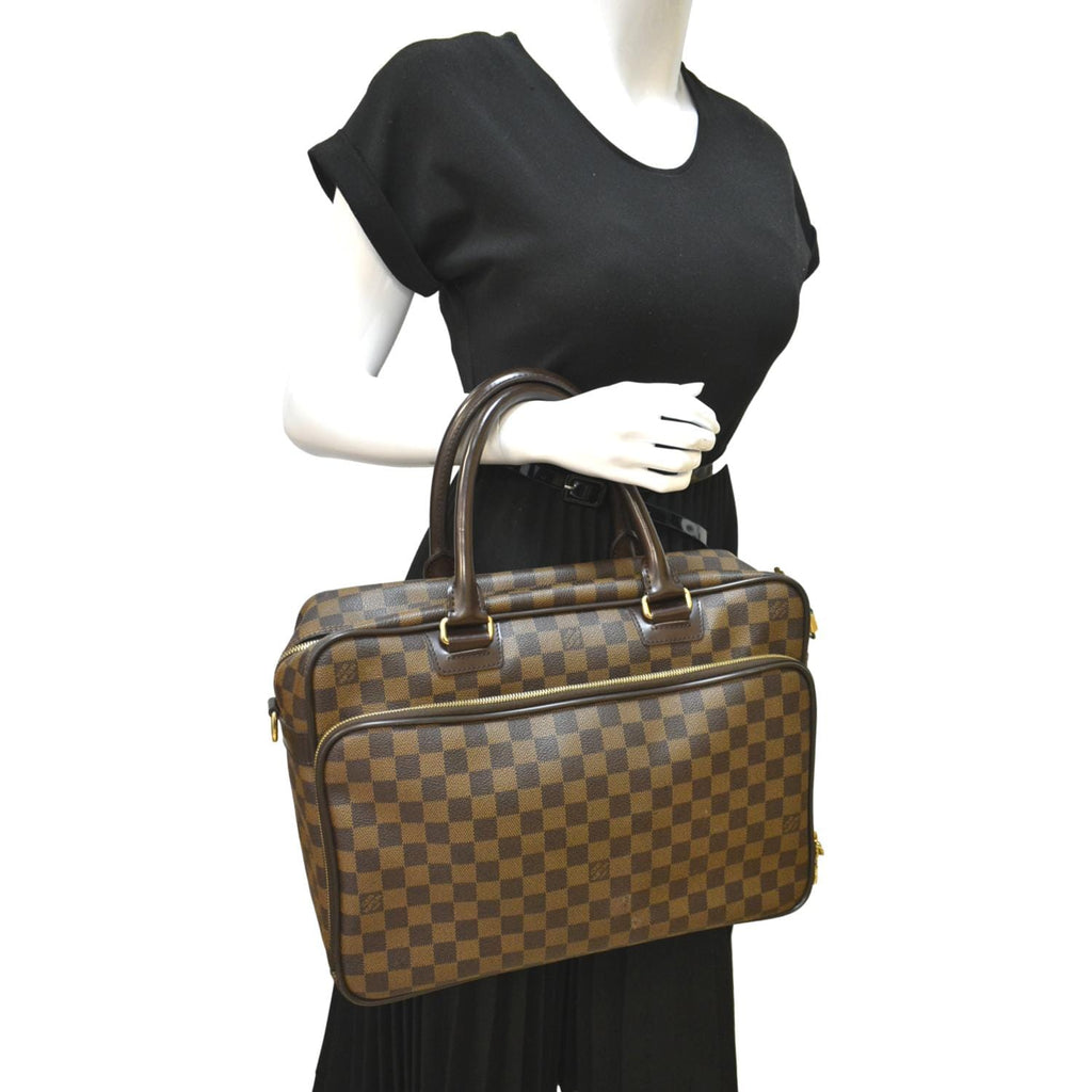Icare leather bag Louis Vuitton Brown in Leather - 29821109