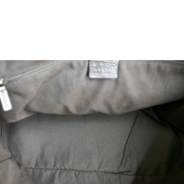 GUCCI Crystal GG Monogram Flap Coated Canvas Messenger Bag Beige 272350