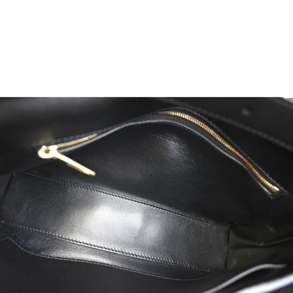 BALENCIAGA Treize Leather Shoulder Bag Black