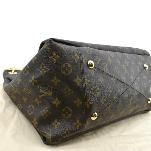 Louis Vuitton Artsy MM NM Monogram Canvas Hobo Bag - Bottom Left