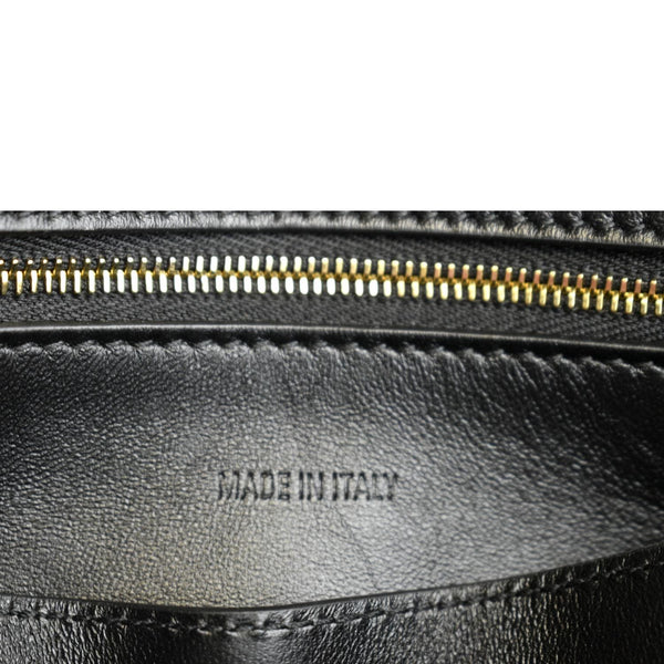 BALENCIAGA Treize Leather Shoulder Bag Black