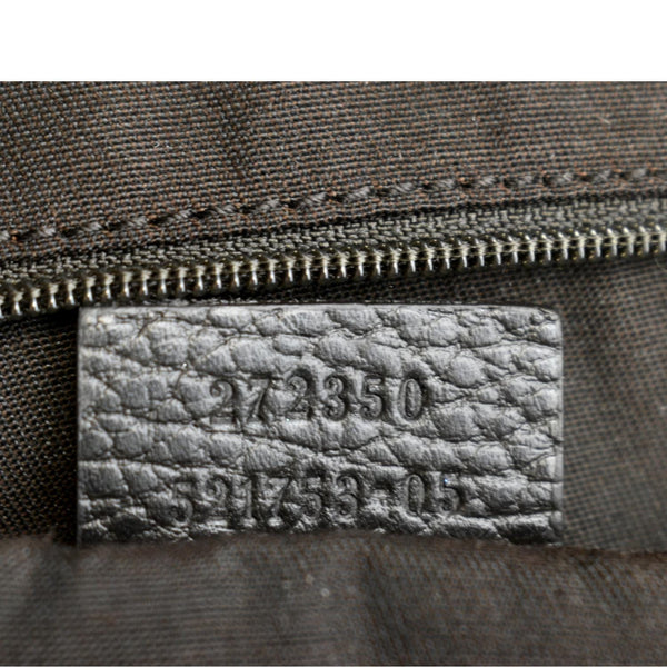 GUCCI Crystal GG Monogram Flap Coated Canvas Messenger Bag Beige 272350