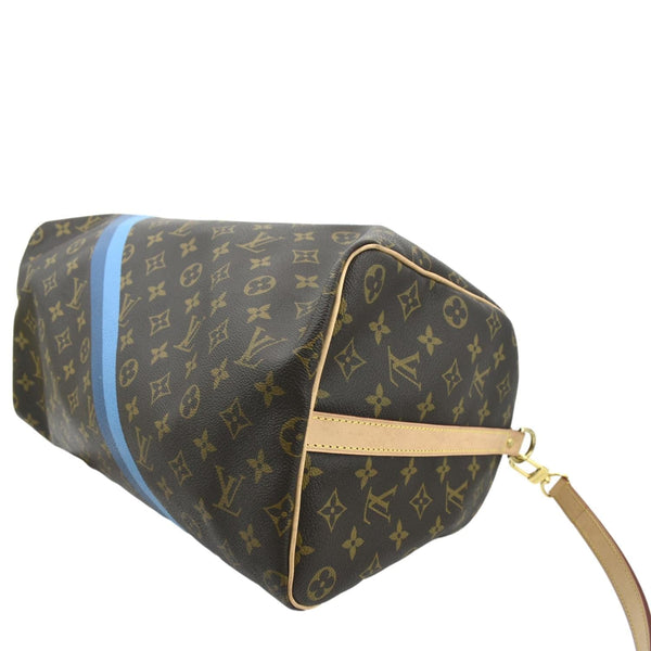 LOUIS VUITTON Speedy 40 Bandouliere Heritage Monogram Canvas Travel Bag Brown