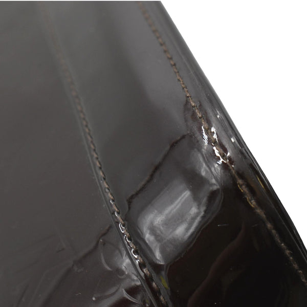 Louis Vuitton Alma GM Monogram Vernis Satchel Bag - Fault