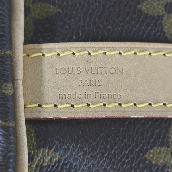 LOUIS VUITTON Speedy 40 Bandouliere Heritage Monogram Canvas Travel Bag Brown