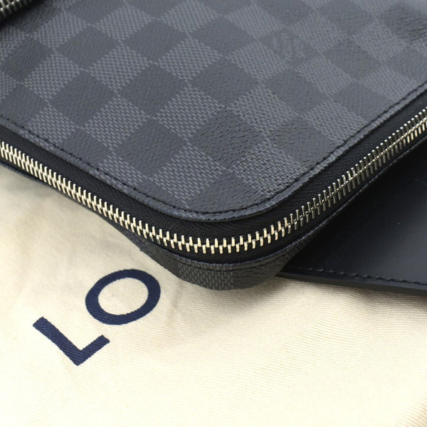 Louis Vuitton Avenue Sling Damier Graphite Backpack Bag - Top Left