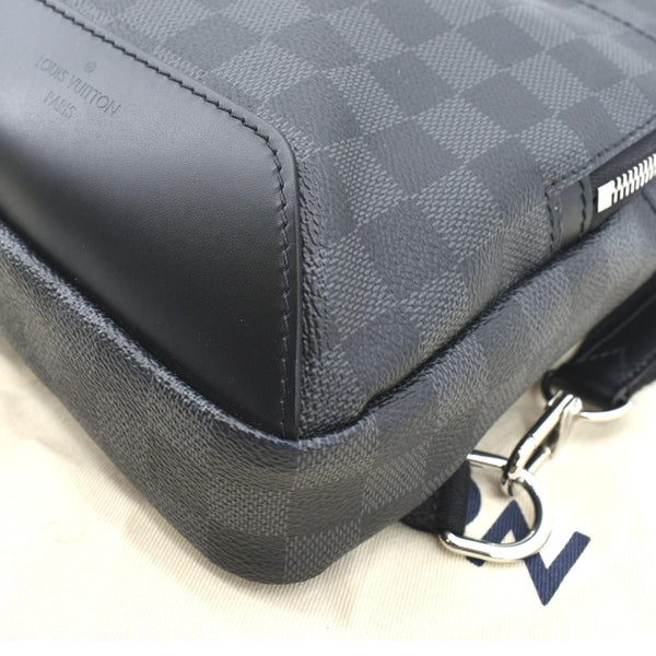 Louis Vuitton Avenue Sling Damier Graphite Backpack Bag - Bottom Right