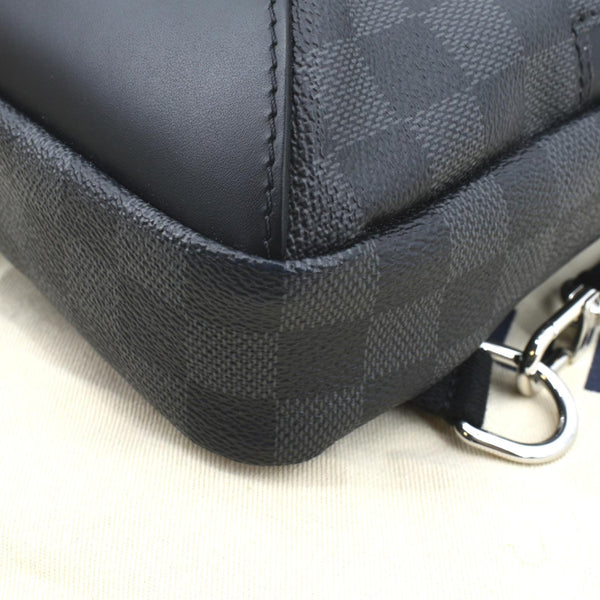 Louis Vuitton Avenue Sling Damier Graphite Backpack Bag - Left Corner