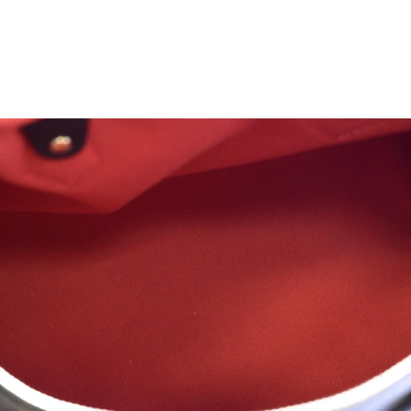 LOUIS VUITTON Speedy 35 Damier Ebene Satchel Bag Brown