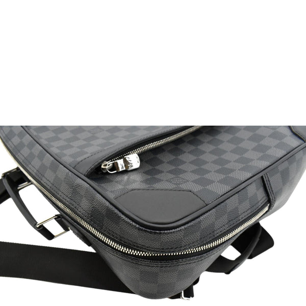 Louis Vuitton Damier Graphite Briefcase Backpack Bag - Top Right