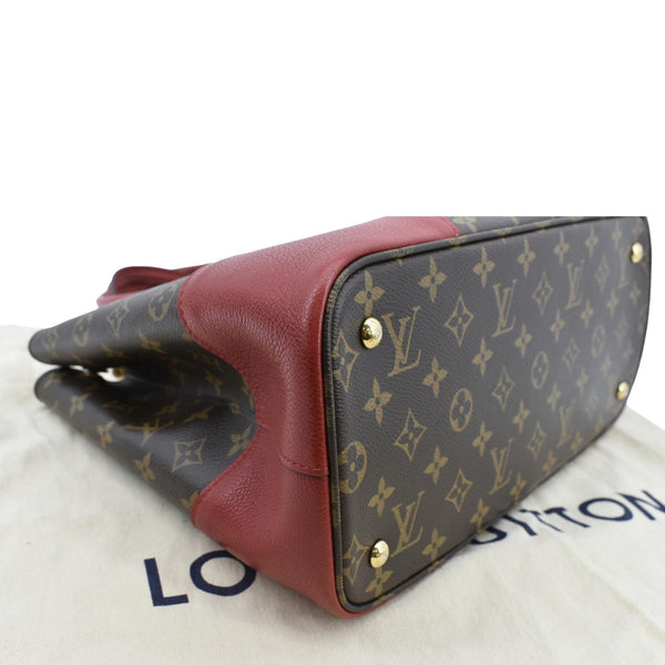 LOUIS VUITTON Flandrin Monogram Canvas Tote Shoulder Bag Cerise Cherry