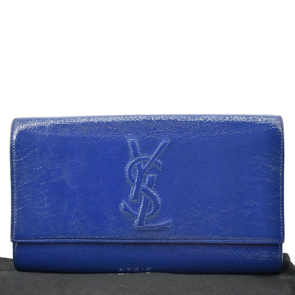 Yves Saint Laurent Belle de Jour Leather Clutch Bag - Product