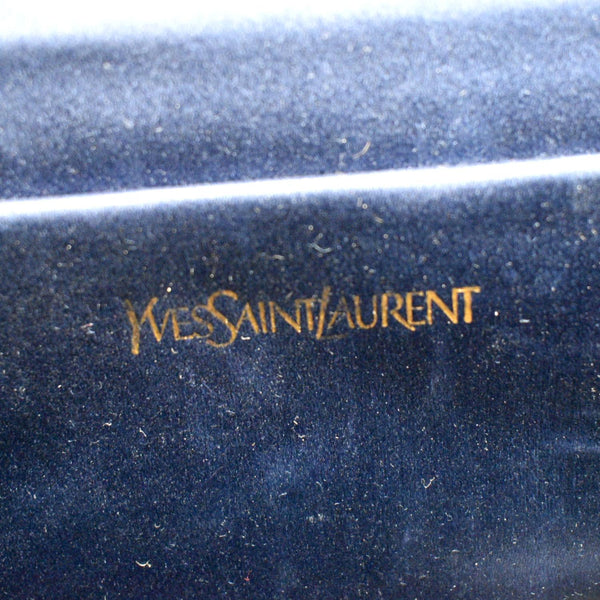 Yves Saint Laurent Belle de Jour Leather Clutch Bag - Stamp