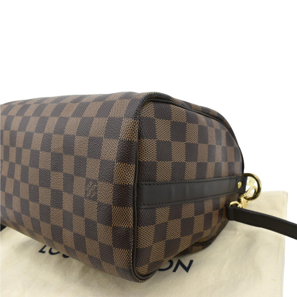LOUIS VUITTON Speedy 25 Bandouliere Damier Ebene Shoulder Bag Brown