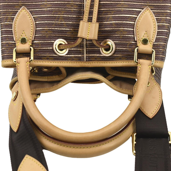 LOUIS VUITTON Eden Neo Monogram Canvas Shoulder Bag Peche