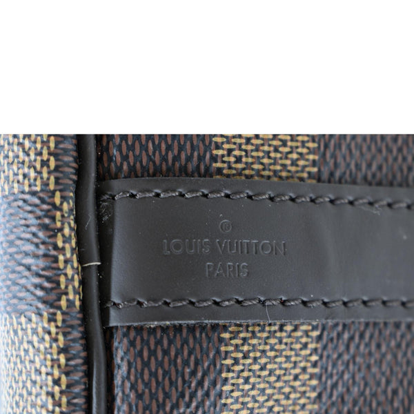 LOUIS VUITTON Speedy 25 Bandouliere Damier Ebene Shoulder Bag Brown