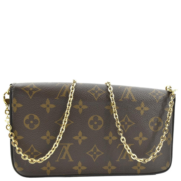Louis Vuitton Felicie Monogram Canvas Crossbody Bag - Back