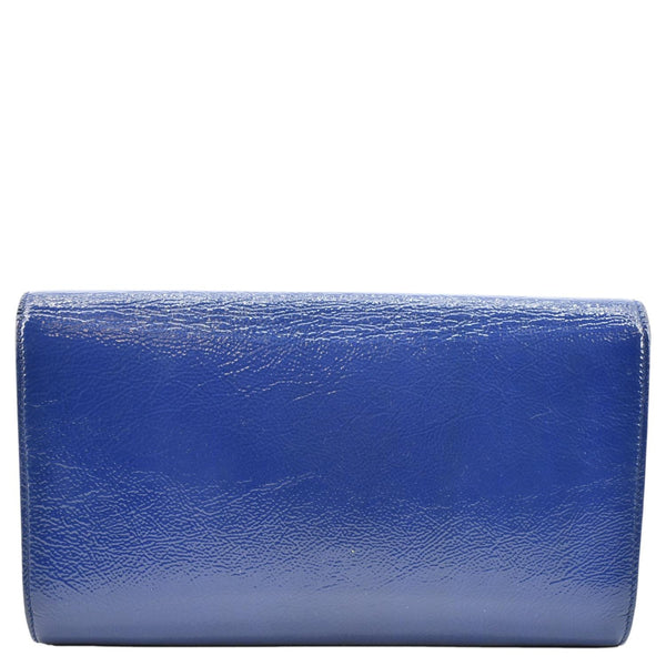 Yves Saint Laurent Belle de Jour Leather Clutch Bag - Back