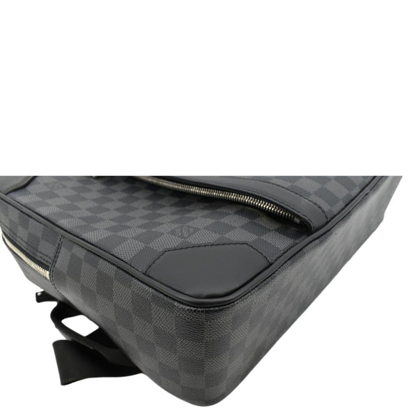 Louis Vuitton Damier Graphite Briefcase Backpack Bag - Bottom Left