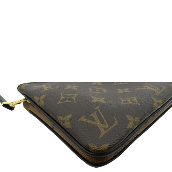 Louis Vuitton Double Zip Pochette Reverse Giant Bag - Bottom Left