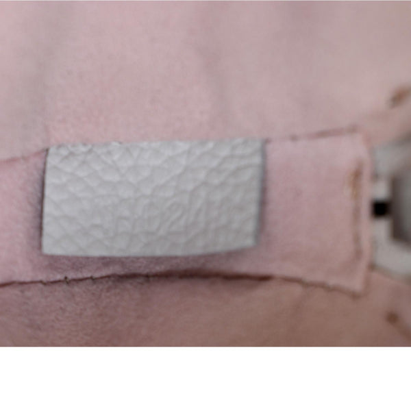 LOUIS VUITTON Bella Mahina Calf Leather Crossbody Bag Lilas