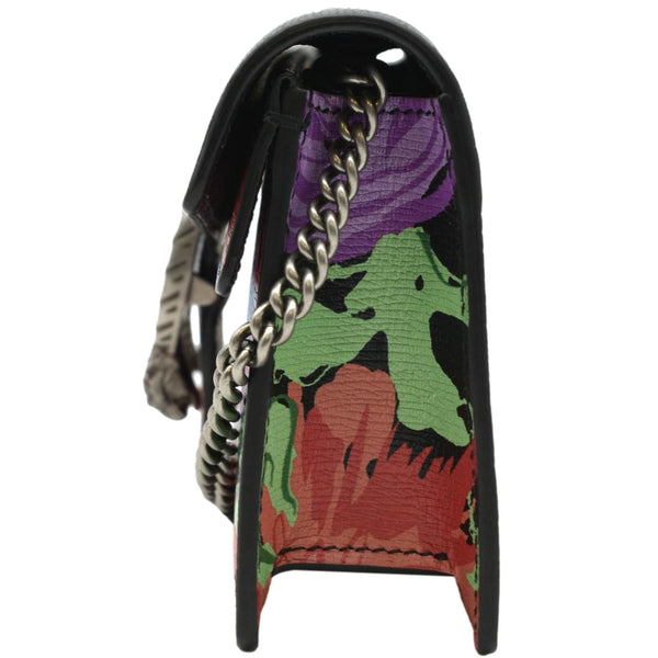 GUCCI Ken Scott Dionysus Printed Leather Shoulder Bag Multicolor
