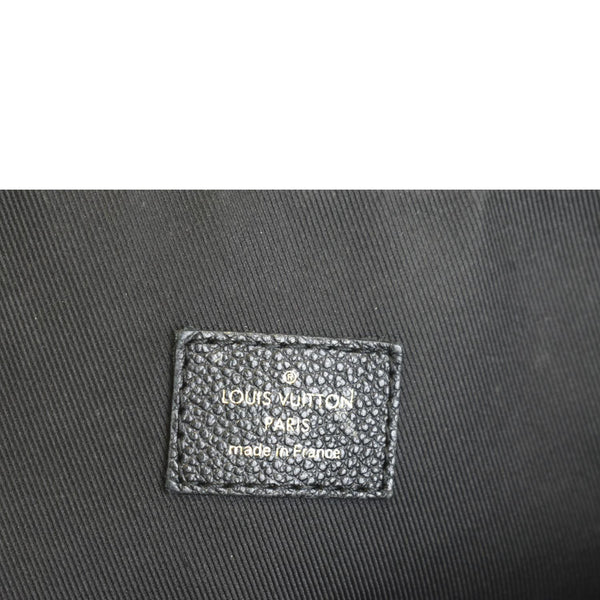 LOUIS VUITTON Tournelle MM Monogram Canvas Shoulder Bag Black