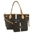 Louis Vuitton Neverfull MM Monogram Canvas Tote Bag - Front