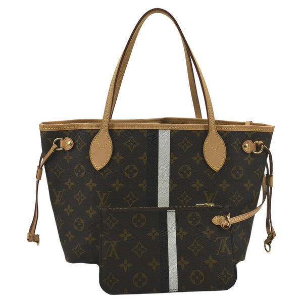 Louis Vuitton Neverfull MM Monogram Canvas Tote Bag - Back