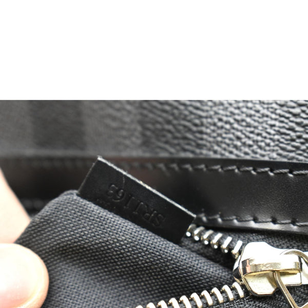 LOUIS VUITTON Mick Damier Graphite Messenger Crossbody Bag Black