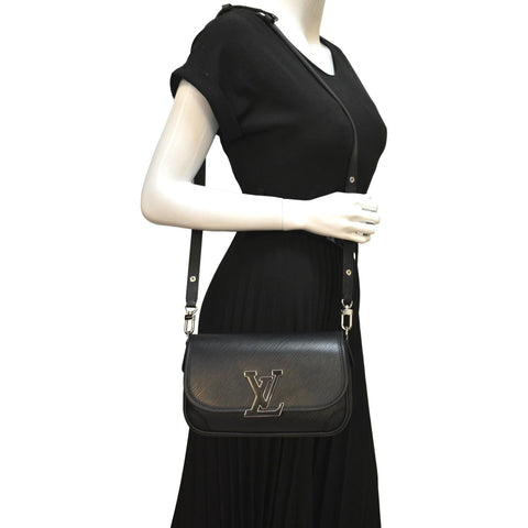 Louis Vuitton Buci Epi Grained Leather Shoulder Bag - Full View
