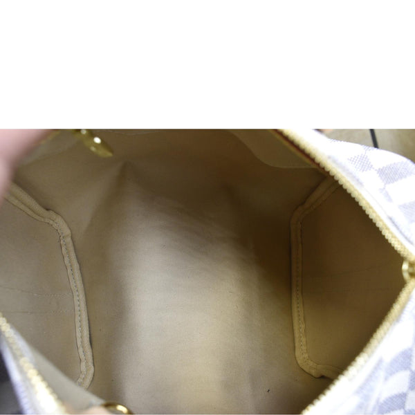 Louis Vuitton Speedy 25 Bandouliere Shoulder Bag White - Inside