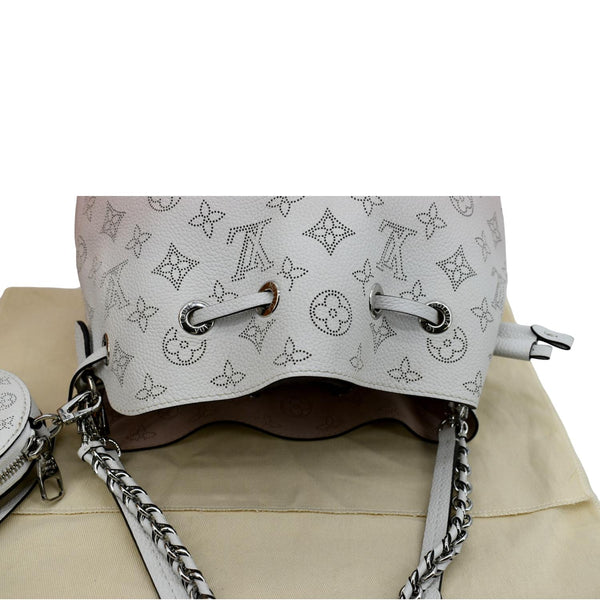 LOUIS VUITTON Bella Mahina Calf Leather Crossbody Bag Lilas