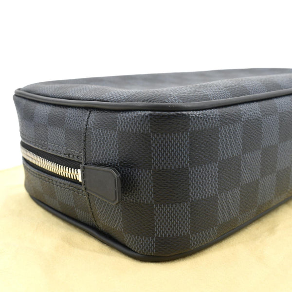 LOUIS VUITTON Toilet GM Damier Graphite Pouch Black