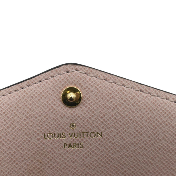 LOUIS VUITTON Sarah Monogram Canvas Wallet Brown