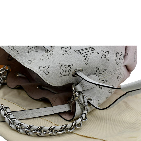 LOUIS VUITTON Bella Mahina Calf Leather Crossbody Bag Lilas