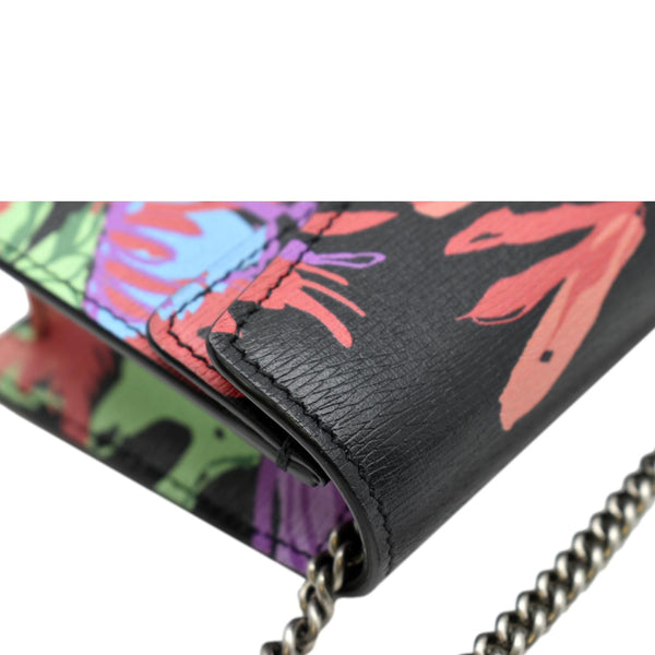 GUCCI Ken Scott Dionysus Printed Leather Shoulder Bag Multicolor